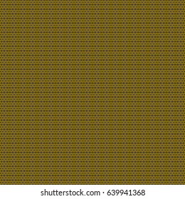Vector geometric gold pattern. Seamless braided golden linear swatch. Vector.