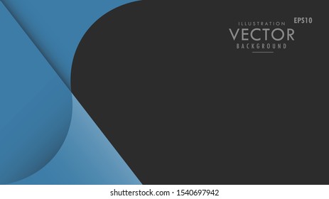 vector geometric graphic design modern background wallpaper for business, company, office, corporate, web, presentation, publication, advertising with blank  Side space template