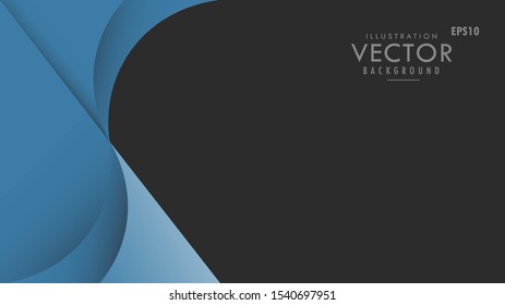 vector geometric graphic design modern background wallpaper for business, company, office, corporate, web, presentation, publication, advertising with blank  Side space template