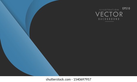 vector geometric graphic design modern background wallpaper for business, company, office, corporate, web, presentation, publication, advertising with blank  Side space template