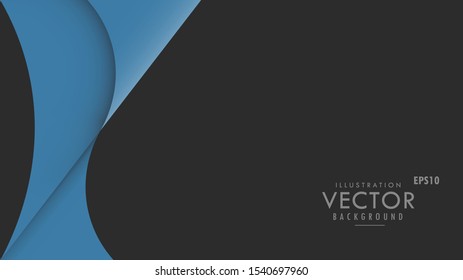 vector geometric graphic design modern background wallpaper for business, company, office, corporate, web, presentation, publication, advertising with blank  Side space template