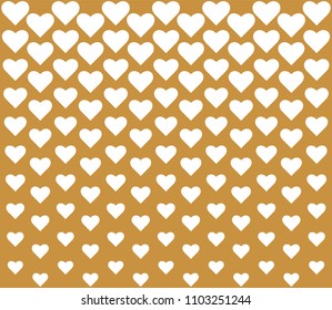 Vector Geometric Heart Background. Abstract cute pattern.