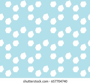 vector geometric hexagon seamless pattern background