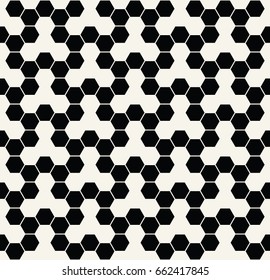 vector geometric hexagon seamless pattern background