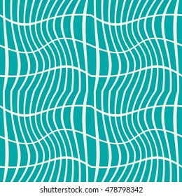 Vector geometric illusive seamless pattern, abstract endless composition created with overlay curls and lines. Decorative background with intertwine curves.