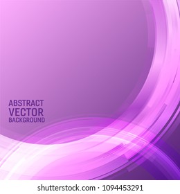 Vector geometric light purple color illustration graphic abstract background