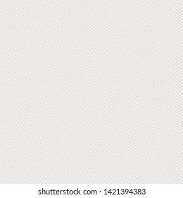 Vector geometric lines pattern. Abstract graphic striped ornament. Simple geometrical gray and white stripes, zigzag shapes, chevron. Modern subtle linear background. Repeat design for decor, prints