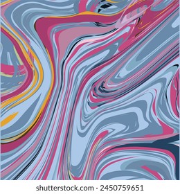Vector geometric lines pattern.geometrical  illustration waves marbling background, pink, purple, and black wallpaper graphic design.Wavy Swirl Seamless Pattern Groovy Background, Wallpaper, Print.