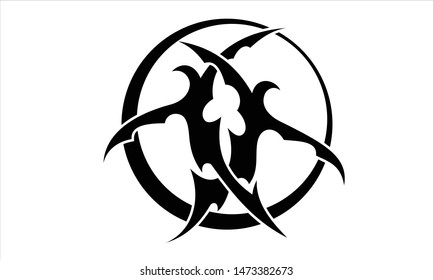 vector geometric ornament design element, EPS 10