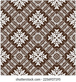 Vector geometric ornament in ethnic style. Seamless pattern with  abstract shapes, repeat tiles. Vintage retro texture. . Repeating pattern for decor, fabric,textile and fabric .