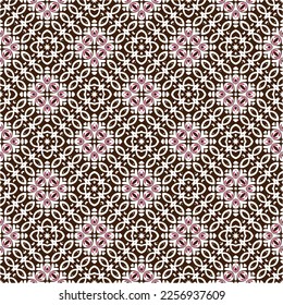 Ornamento geométrico vectorial de estilo étnico. Patrón transparente con formas abstractas, mosaicos repetidos. Textura retro vintage. ... Patrón recurrente para la decoración, tela, textil y tela.