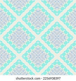 Vector geometric ornament in ethnic style. Seamless pattern with  abstract shapes, repeat tiles. Vintage retro texture.Repeating pattern for decor, fabric,textile and fabric.