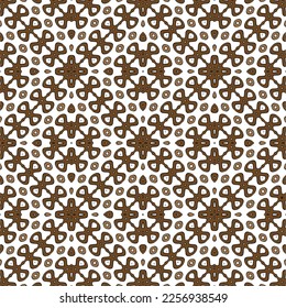 Ornamento geométrico vectorial de estilo étnico. Patrón transparente con formas abstractas, mosaicos repetidos. Textura retro vintage. ... Patrón recurrente para la decoración, tela, textil y tela.