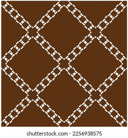 Vector geometric ornament in ethnic style. Seamless pattern with  abstract shapes, repeat tiles. Vintage retro texture. . Repeating pattern for decor, fabric,textile and fabric .