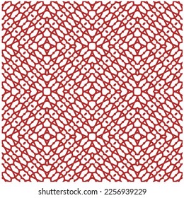 Vector geometric ornament in ethnic style. Seamless pattern with  abstract shapes, repeat tiles. Vintage retro texture. . Repeating pattern for decor, fabric,textile and fabric .