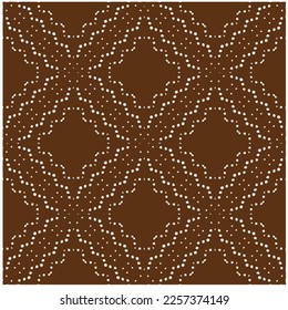 Vector geometric ornament in ethnic style. Seamless pattern with  abstract shapes, repeat tiles. Vintage retro texture.Repeating pattern for decor, fabric,textile and fabric.