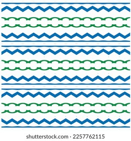 Vector geometric ornament in ethnic style. Seamless pattern with  abstract shapes, repeat tiles. Vintage retro texture.Repeating pattern for decor, fabric,textile and fabric.
