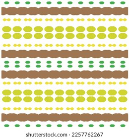 Vector geometric ornament in ethnic style. Seamless pattern with  abstract shapes, repeat tiles. Repeating pattern for decor, fabric,textile and fabric.