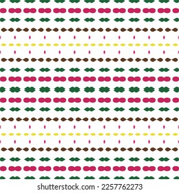 Vector geometric ornament in ethnic style. Seamless pattern with  abstract shapes, repeat tiles. Repeating pattern for decor, fabric,textile and fabric.