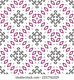 Vector geometric ornament in ethnic style. Seamless pattern with  abstract shapes, repeat tiles. Vintage retro texture.Repeating pattern for decor, fabric,textile and fabric.