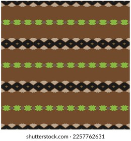 Vector geometric ornament in ethnic style. Seamless pattern with  abstract shapes, repeat tiles. Repeating pattern for decor, fabric,textile and fabric.