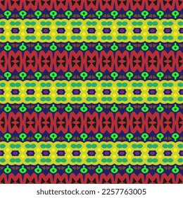 Ornamento geométrico vectorial de estilo étnico. Patrón transparente con formas abstractas, mosaicos repetidos. Textura retro vintage.Patrón repetitivo para decoración, tela, textil y tela.