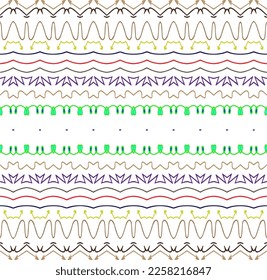 Vector geometric ornament in ethnic style. Seamless pattern with  abstract shapes, repeat tiles. Repeating pattern for decor, fabric,textile and fabric.