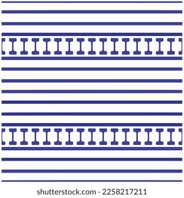 Vektorgeometrische Ornamente im ethnischen Stil. Nahtloses Muster mit abstrakten Formen, wiederholten Fliesen. Wiederholung für Dekoration, Stoff, Textilien und Stoff.