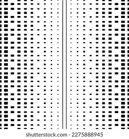 Vector geometric ornament in ethnic style. Seamless pattern with  abstract shapes. Black and white geometric  wallpaper. Repeating pattern for decor, textile and fabric.Abstraction art.