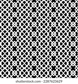 Ornamento geométrico vectorial de estilo étnico. Patrón sin brillo con formas abstractas. Papel de pared geométrico en blanco y negro. Patrón repetitivo de decoración, textil y de tela.Arte abstracto.