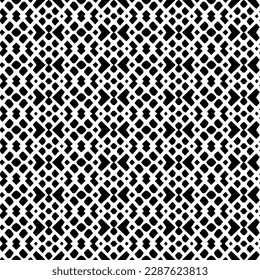 Ornamento geométrico vectorial de estilo étnico. Patrón sin brillo con formas abstractas. Papel de pared geométrico en blanco y negro. Patrón repetitivo de decoración, textil y de tela.Arte abstracto.