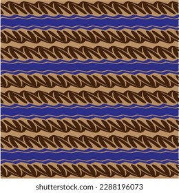 Vector geometric ornament in ethnic style. Seamless pattern with  abstract shapes, repeat tiles. Repeating pattern for decor, textile and fabric.