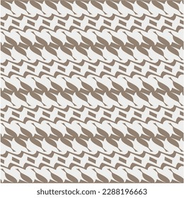 Vector geometric ornament in ethnic style. Seamless pattern with  abstract shapes, repeat tiles. Repeating pattern for decor, textile and fabric.