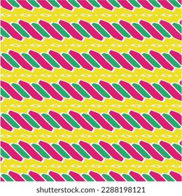 Vector geometric ornament in ethnic style. Seamless pattern with  abstract shapes, repeat tiles. Repeating pattern for decor, textile and fabric.