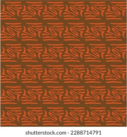 Vector geometric ornament in ethnic style. Seamless pattern with  abstract shapes, repeat tiles. Repeating pattern for decor, textile and fabric.