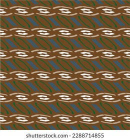 Vector geometric ornament in ethnic style. Seamless pattern with  abstract shapes, repeat tiles. Repeating pattern for decor, textile and fabric.