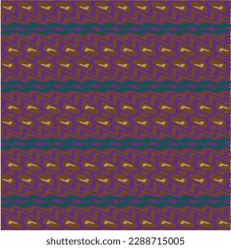 Vector geometric ornament in ethnic style. Seamless pattern with  abstract shapes, repeat tiles. Repeating pattern for decor, textile and fabric.