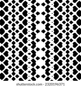 Ornamento geométrico vectorial de estilo étnico. Patrón sin brillo con formas abstractas. Papel de pared geométrico en blanco y negro. Patrón repetitivo de decoración, textil y de tela. Arte de abstracción.