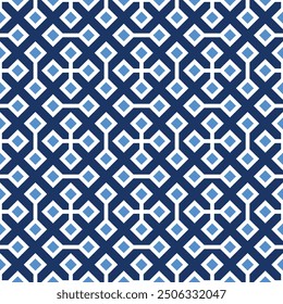 Vector geometric ornament in ethnic style. Abstract seamless pattern with EPS 10.Simple modern background texture. Repeat geo design