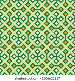 Ornamento geométrico de Vector en estilo étnico. Abstractas patrón sin fisuras con EPS 10.Simple textura de fondo moderno. Repetir diseño geográfico