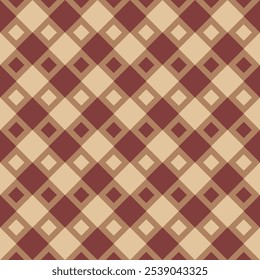 Vector geometric ornament in ethnic style. Abstract seamless pattern with EPS 10.Simple modern background texture. Repeat geo design