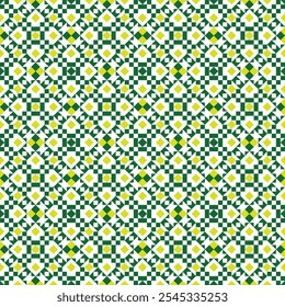 Vector geometric ornament in ethnic style. Abstract seamless pattern with EPS 10.Simple modern background texture. Repeat geo design