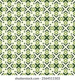 Vector geometric ornament in ethnic style. Abstract seamless pattern with EPS 10. Simple modern background texture. Repeat geo design