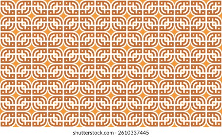 Vector geometric ornament in ethnic style. Abstract seamless pattern with EPS 10. Simple modern background texture. Repeat geo design