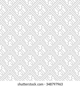Vector geometric ornamental pattern - seamless background.