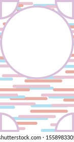 Vector geometric pattern abstract background.