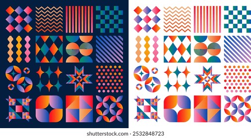 vector geometric pattern abstract  design, new year and christmas pattern, gradient pattern design