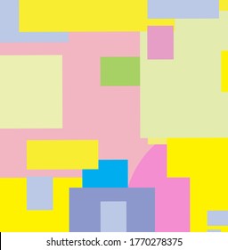 Vector geometric pattern background. Nice colourful composition geometric for your design. abstract colourful city backdrop