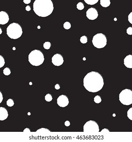 Vector geometric pattern black and white