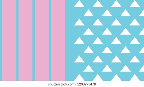 Vector geometric pattern. Color flat design. Retro style texture. Modern stylish texture. Repeating geometric background. - stock vector